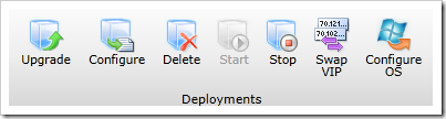Deployment ribbon in Windows Azure Management Portal
