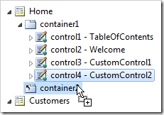 Control4 copied into container2.