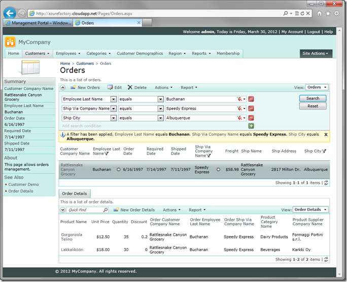 Deployed Code On Time web application in Production environment