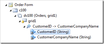 CustomerID field in Code On Time Designer