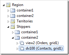 New Contact List grid view added to Shippers page