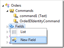 New Field in Orders data controller