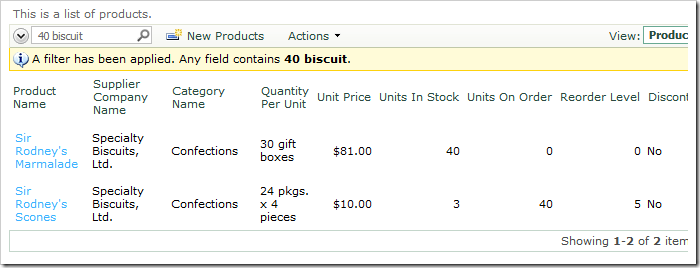Search results for '40 biscuit' in Products grid view