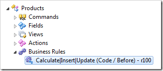 'Code' Business Rules are now automatically generated in all projects types and all product editions