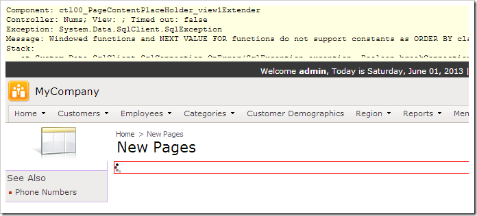 Error received when the command is too complex to be parsed.