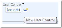 Creating a new user control.