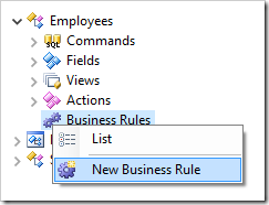 Adding a new business rule to Employees controller.