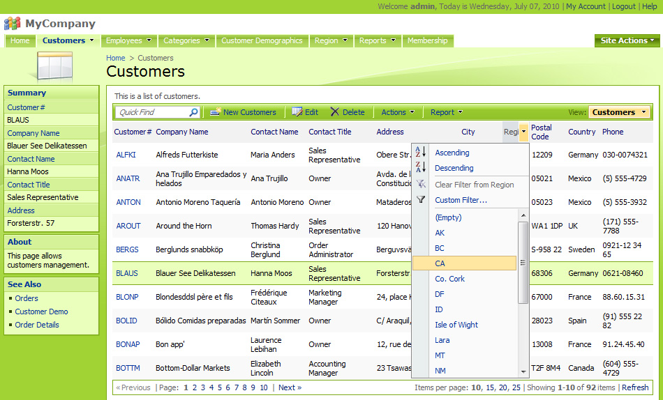 Data Aquarium Sample Themes Forms, Reports, Apps. Build and deploy