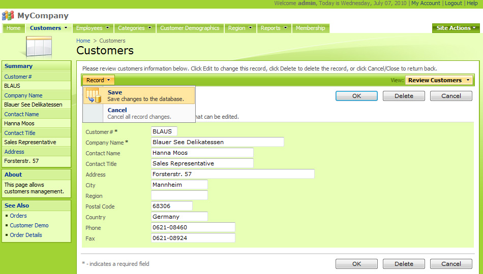 Data Aquarium Sample Themes Forms, Reports, Apps. Build and deploy